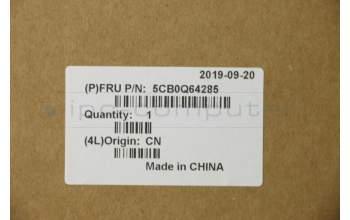 Lenovo 5CB0Q64285 Tastatur inkl. TopcaseC81AYW/KB NFP BL IG CZSK