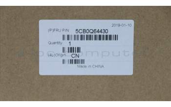 Lenovo 5CB0Q64430 Tastatur inkl. TopcaseC81AY W/KB NFP NBL IG SP