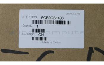 Lenovo 5CB0Q81406 Tastatur inkl. Topcase 3N 81A6 OB W/KB SW