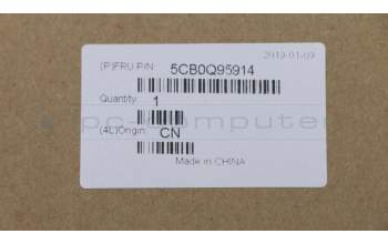 Lenovo 5CB0Q95914 Tastatur inkl. Topcase C 81CT CO BL W/KB US