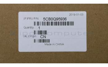 Lenovo 5CB0Q95936 Tastatur inkl. Topcase C 81CT PT BL W/KB USA