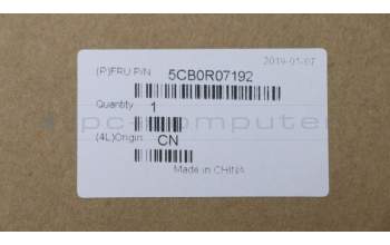 Lenovo 5CB0R07192 Tastatur inkl. Topcase 3N 81F5 MN-BU W/KB BL US