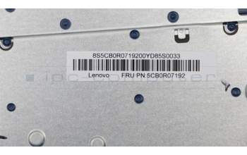 Lenovo 5CB0R07192 Tastatur inkl. Topcase 3N 81F5 MN-BU W/KB BL US