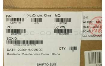 Lenovo 5CB0R07199 COVER Hinge Cover 3N 81F5 PG