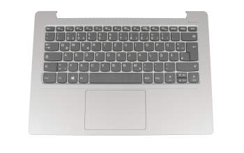 5CB0R07724 Original Lenovo Tastatur inkl. Topcase DE (deutsch) grau/silber