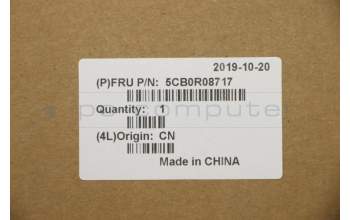Lenovo 5CB0R08717 Tastatur inkl. Topcase L 81EK W/KB PTN FP BL BE
