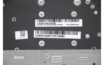 Lenovo 5CB0R12049 Tastatur inkl. Topcase L 81EU LB W/KB FP BL US
