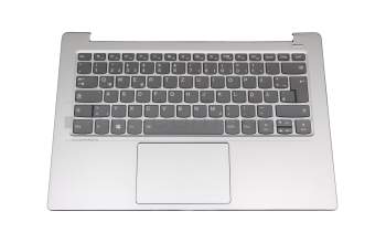 5CB0R12111 Original Lenovo Tastatur inkl. Topcase DE (deutsch) grau/silber mit Backlight