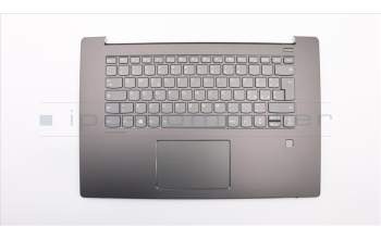 Lenovo 5CB0R12446 Tastatur inkl. Topcase L 81EV W/KB IG FP BL IT
