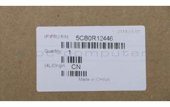 Lenovo 5CB0R12446 Tastatur inkl. Topcase L 81EV W/KB IG FP BL IT