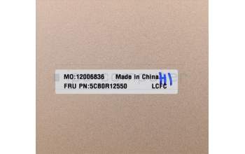 Lenovo 5CB0R12550 COVER Lower Case L 81EV COP