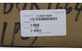 Lenovo 5CB0R16646 COVER UpCaseASM W/KB L81DC LBU EUROENG