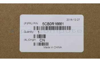 Lenovo 5CB0R16661 COVER UpCaseASM W/KB L81DC PG SPA