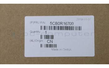 Lenovo 5CB0R16709 COVER UpCaseASM W/KB L81DC IG SLV