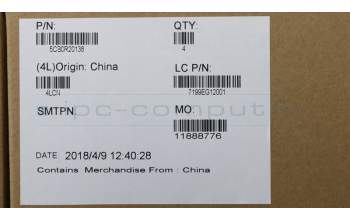 Lenovo 5CB0R20138 COVER Strip Cover L 81EU For Glass