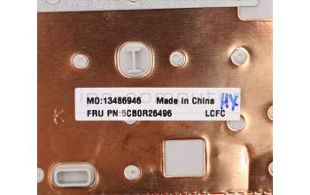 Lenovo 5CB0R26496 COVER UpCaseASM W/KB L81EY PG ENG