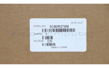 Lenovo 5CB0R27358 COVER LowerCase C 81B1 W/Sponge IG APS