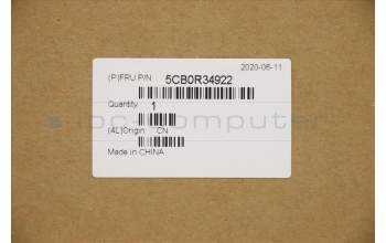 Lenovo 5CB0R34922 Tastatur inkl. TopcaseC 81HQ W/KB NFP NBL IG UK