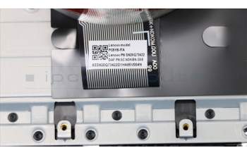 Lenovo 5CB0R40176 Tastatur inkl. Topcase L 81FV W/KB WH BL IT