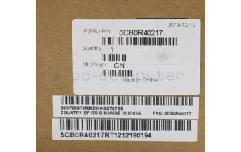 Lenovo 5CB0R40217 Tastatur inkl. Topcase L 81FV W/KB WH BL FR