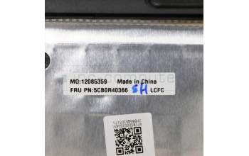 Lenovo 5CB0R40366 COVER UpCaseASM W/KB L81D0 IG UK