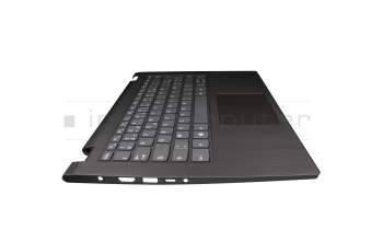 5CB0R47222 Original Lenovo Tastatur inkl. Topcase FR (französisch) grau/grau