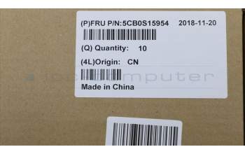 Lenovo 5CB0S15954 COVER Hinge Cover C 81J7 Grey Normal