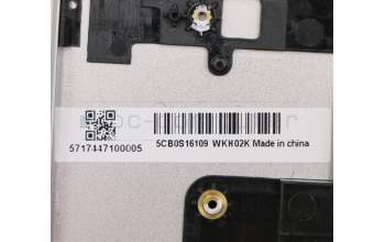 Lenovo 5CB0S16109 Tastatur inkl. Topcase C81J7GY FP w/BLKB BEL