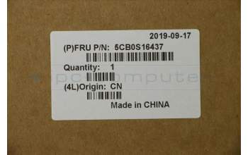 Lenovo 5CB0S16437 Tastatur inkl. Topcase C 81HE BK W/TPKB BL ND