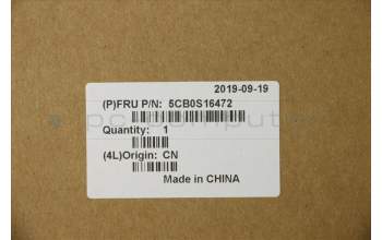 Lenovo 5CB0S16472 Tastatur inkl. Topcase C 81HH BK W/KBTPBL ND