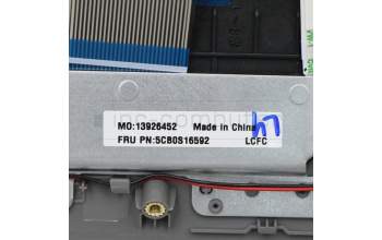Lenovo 5CB0S16592 Tastatur inkl. Topcase ASM_US L 81LH PG
