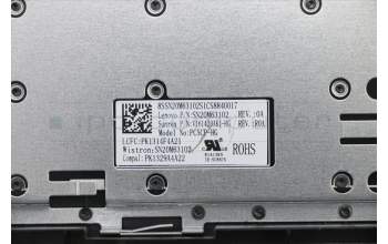 Lenovo 5CB0S16612 C-Cover with keyboard,Hungarian,Black,Non_Backlight