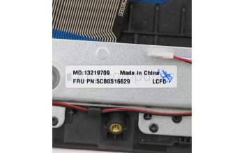 Lenovo 5CB0S16629 Tastatur inkl. Topcase ASM_BE L 81LG GT_BK