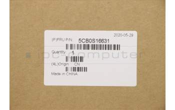 Lenovo 5CB0S16631 Tastatur inkl. Topcase ASM_FR L 81LG GT_BK