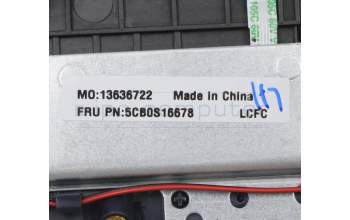 Lenovo 5CB0S16678 Tastatur inkl. Topcase ASM_UK L 81LG AB