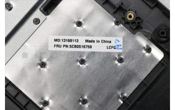 Lenovo 5CB0S16759 Tastatur inkl. Topcase ASM_US L81MVTEXBKD