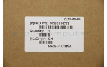 Lenovo 5CB0S16778 Tastatur inkl. Topcase ASM_SP L81MVIMRBKD