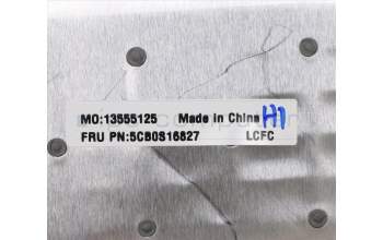 Lenovo 5CB0S16827 Tastatur inkl. Topcase ASM_RU L81MVIMRGRD