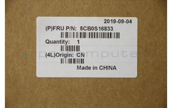 Lenovo 5CB0S16833 Tastatur inkl. Topcase ASM_FR L81MVIMRGRD