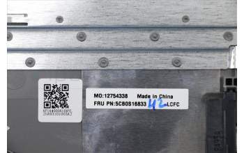 Lenovo 5CB0S16833 Tastatur inkl. Topcase ASM_FR L81MVIMRGRD
