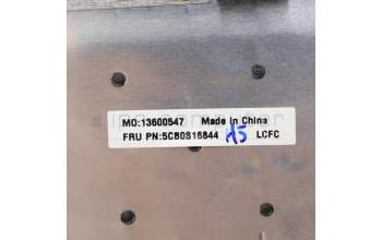 Lenovo 5CB0S16844 Tastatur inkl. Topcase ASM_AR-E L81MVIMRBKD