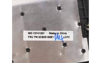 Lenovo 5CB0S16891 Tastatur inkl. Topcase ASM_SA L81MVTEXBKD