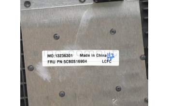 Lenovo 5CB0S16904 Tastatur inkl. Topcase ASM_US INTE L81MVIMRBKD