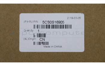 Lenovo 5CB0S16905 Tastatur inkl. Topcase ASM_US INTE L81MVIMRGRD
