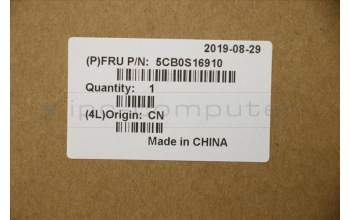 Lenovo 5CB0S16910 Tastatur inkl. Topcase ASM_CZ-SK L81MVIMRBKD