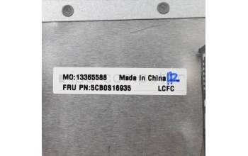 Lenovo 5CB0S16935 Tastatur inkl. Topcase ASM_UKR L81MVIMRGRD