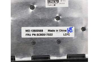 Lenovo 5CB0S17022 Tastatur inkl. Topcase ASM_GR L81MUBKTEXD