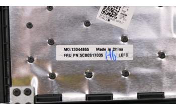 Lenovo 5CB0S17035 Tastatur inkl. Topcase ASM_US L81MUBKTEXD
