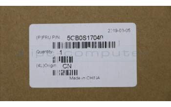 Lenovo 5CB0S17049 Tastatur inkl. Topcase ASM_HG L81MUBKIMRD