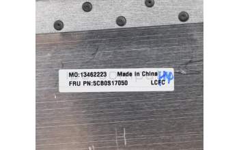 Lenovo 5CB0S17050 C-Abdeckung mit Tastatur, Hebräisch, Schwarz